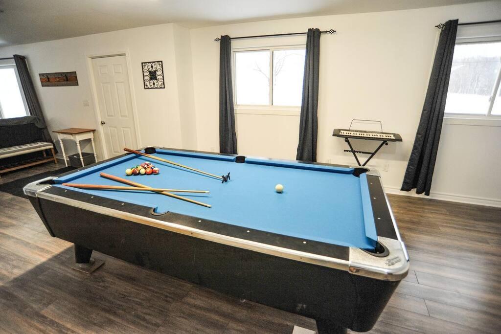 Modern Rustic With Wood Stove & Pool Table *