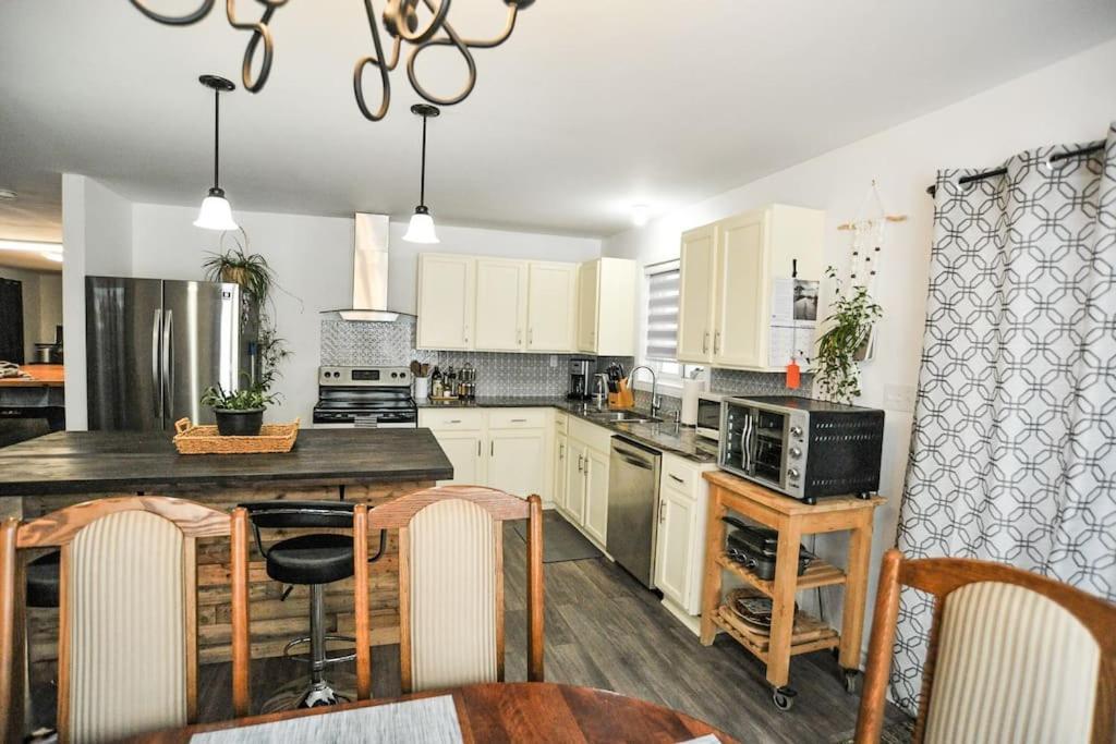 Modern Rustic With Wood Stove & Pool Table * Kemble