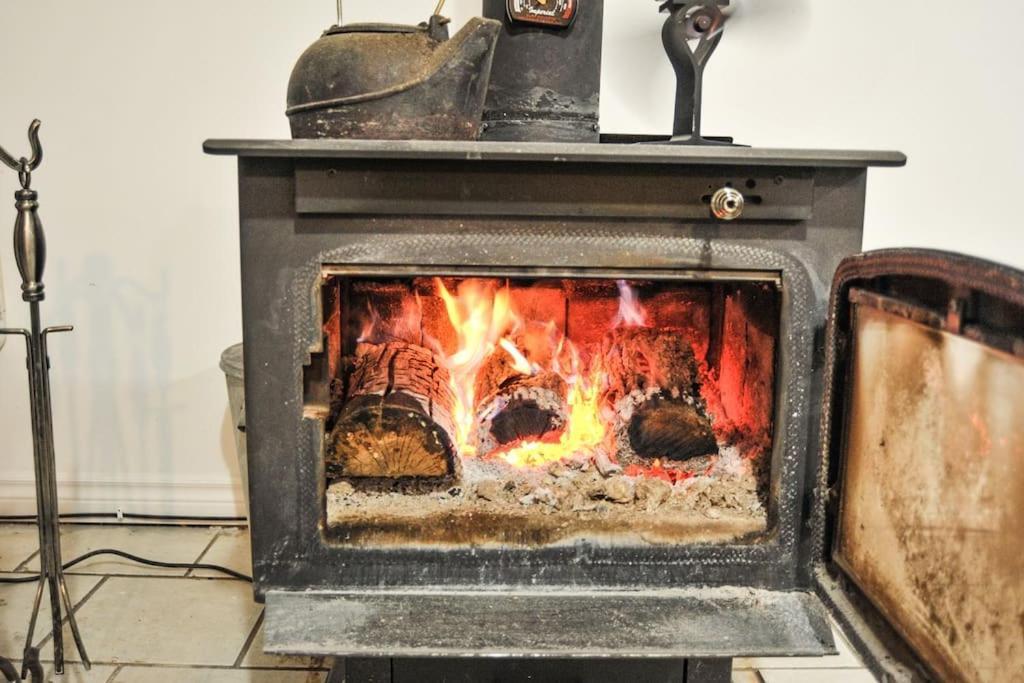 Modern Rustic With Wood Stove & Pool Table * Kemble