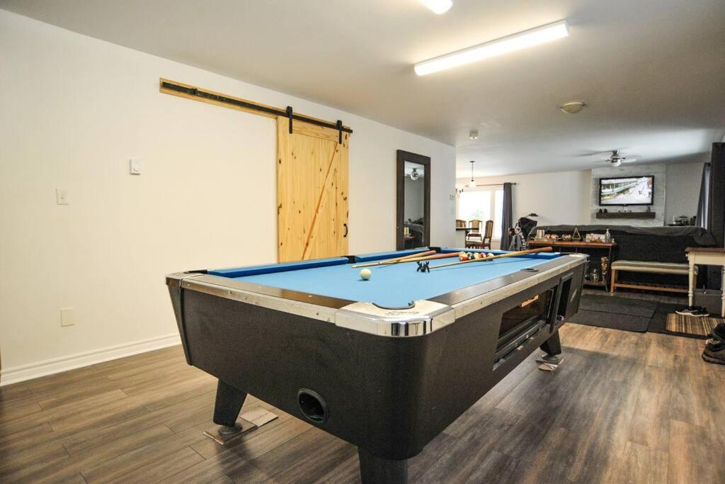 Modern Rustic With Wood Stove & Pool Table Kemble